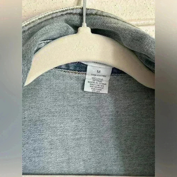 NWT Jacket! Jean jacket! oversized! only couple left! - Picture 14 of 16
